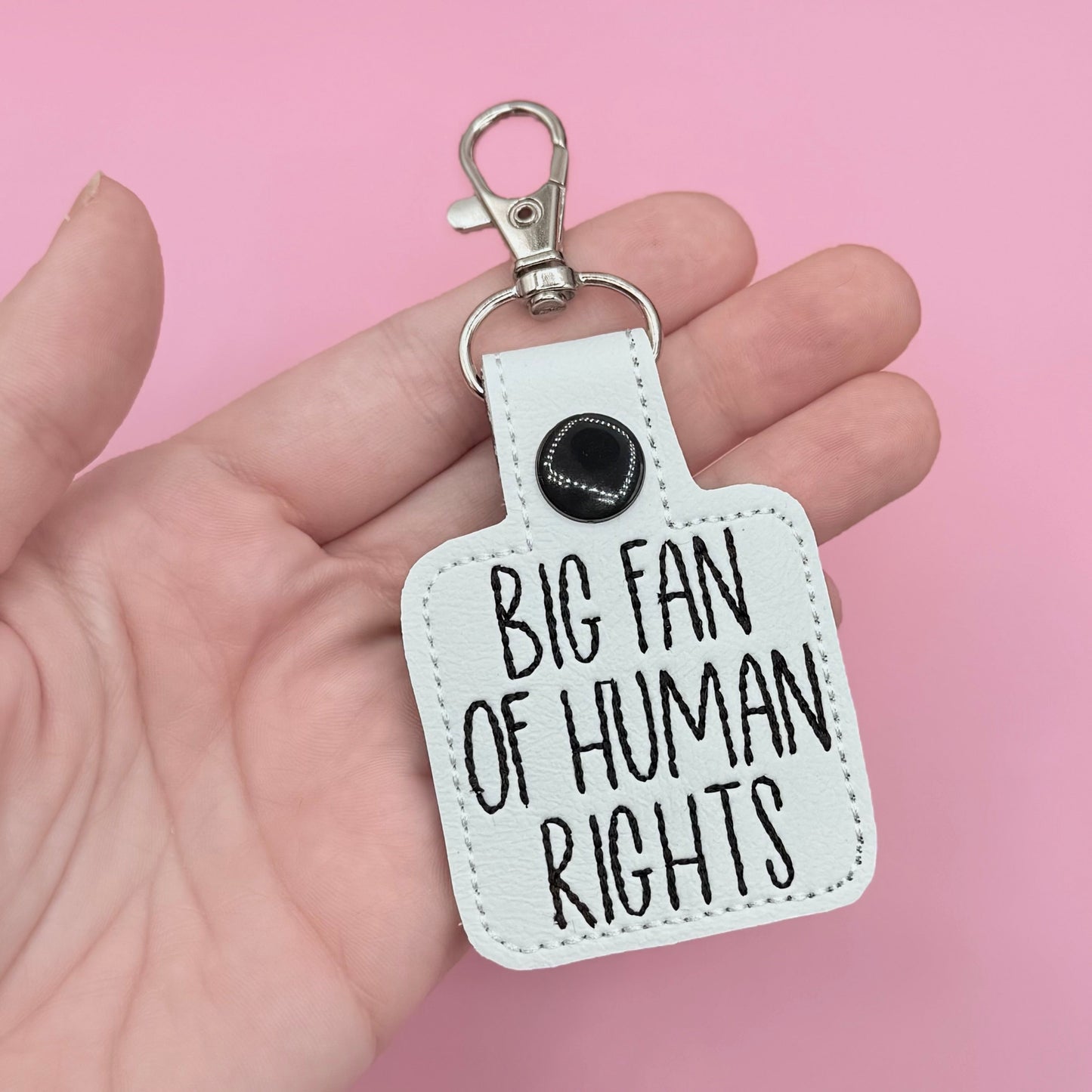 Big Fan of Human Rights-Charming Little Stitches