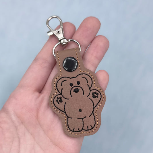 Cookie Bear Keychain