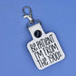 Be Patient I’m from the 1900s keychain humor funny tag lanyard-Charming Little Stitches