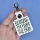 Be Patient I’m from the 1900s keychain humor funny tag lanyard-Charming Little Stitches