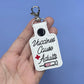 Vaccines Make Adults keychain-Charming Little Stitches