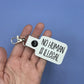 No Human Is Illegal keychain snap tab-Charming Little Stitches
