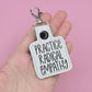 Practice Radical Empathy Keychain-Charming Little Stitches