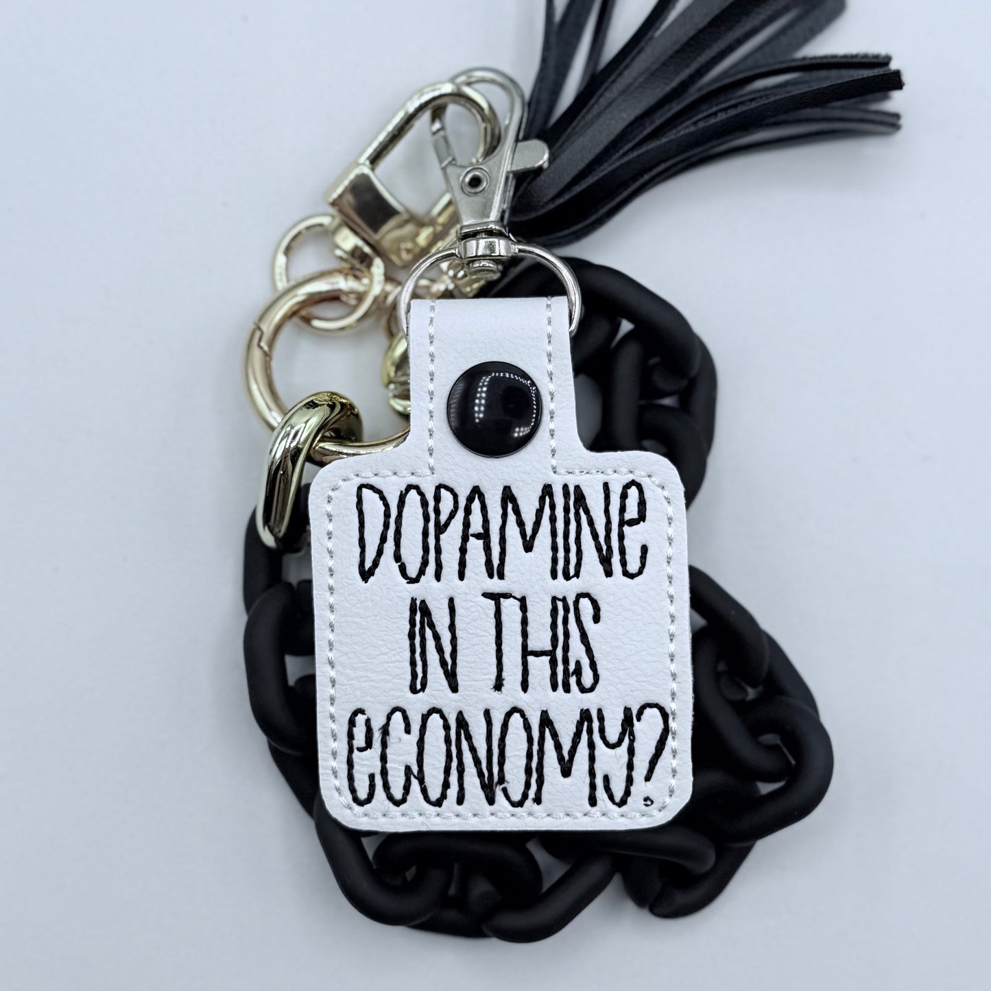 Dopamine in this Economy? Keychain-Charming Little Stitches