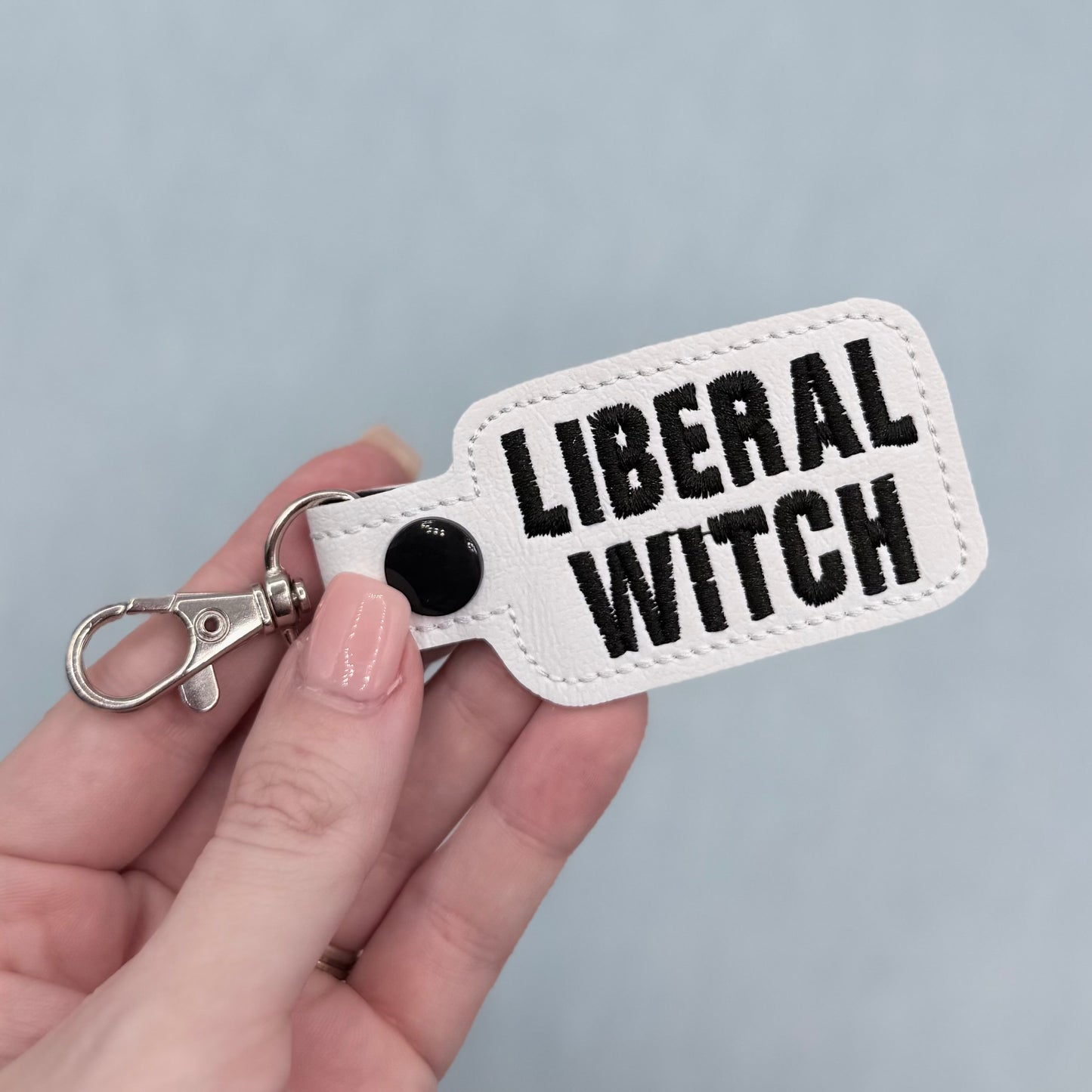 Liberal Witch Keychain