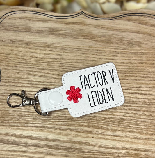 Factor V Leiden Keychain