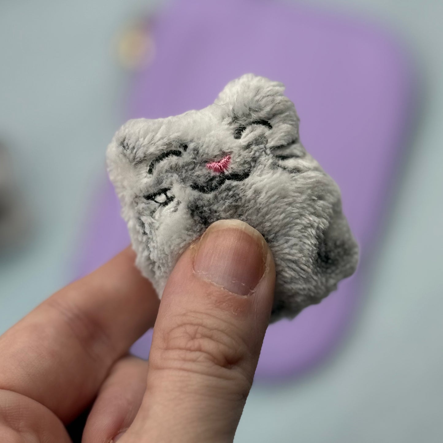 CharmPals Mini Kitty Plush Cozy Worry Pet Fidget