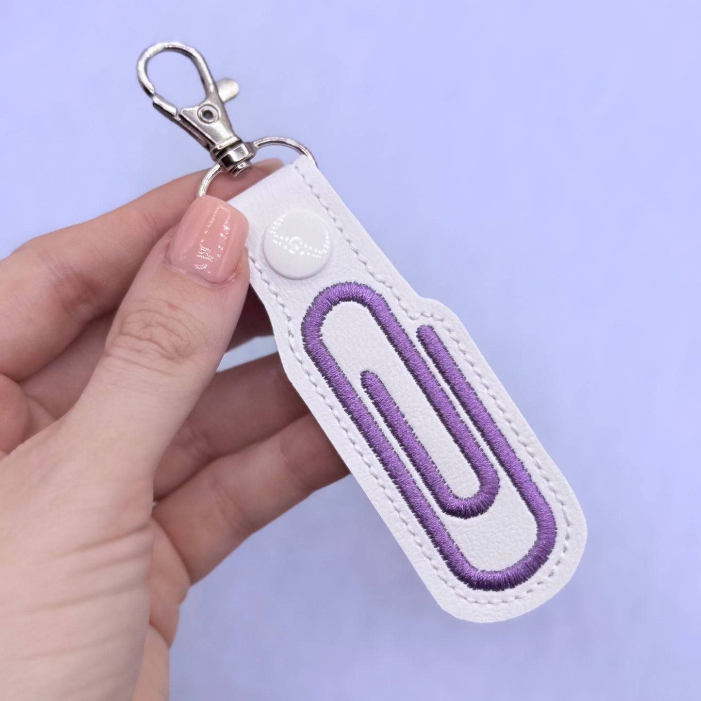 Paperclip Resistance Anti-Trump Keychain