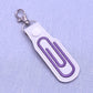 Paperclip Resistance Anti-Trump Keychain