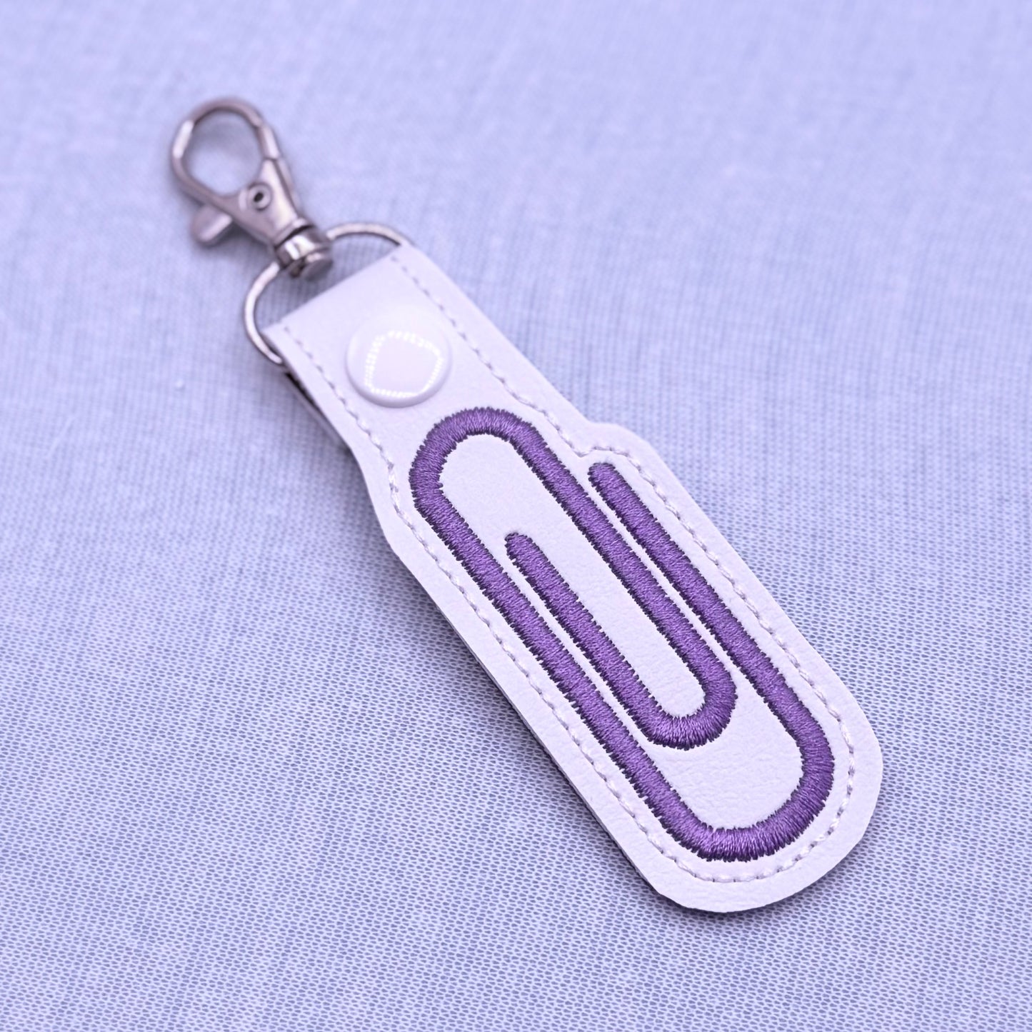 Paperclip Resistance Anti-Trump Keychain