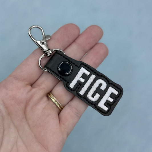 FICE keychain Anti-ICE