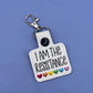 I am the Resistance Keychain-Charming Little Stitches